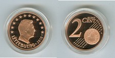Lussemburgo 2 Cent PP/PROOF