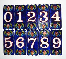 Piastrelle numeriche in