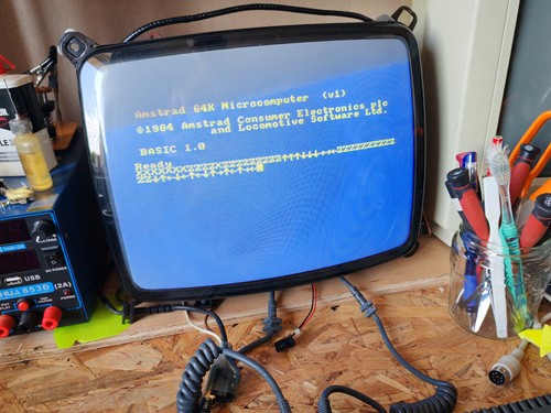 Manette amstrad 4000 din 9 - manette,