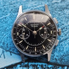 Orologio da uomo vintage Sekonda Poljot 3017 (Strela) cronografo URSS