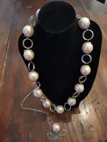 Collana grosse perle - ,