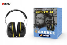 CUFFIE PGT con protezione acustica ECHO FM-1A SILENCE 4WRK
