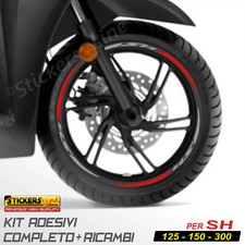 Adesivi cerchi honda 125 - honda, sh