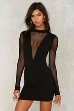 Abito Bodycon Nasty Gal Nero