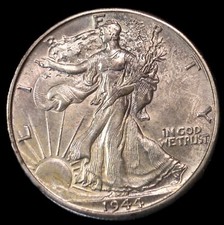 1944-D 50C Mezzo dollaro
