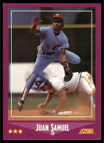 Score 1988 juan samuel - juan,