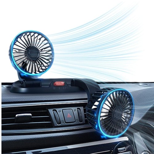 Doppio ventilatore per auto - doppio,
