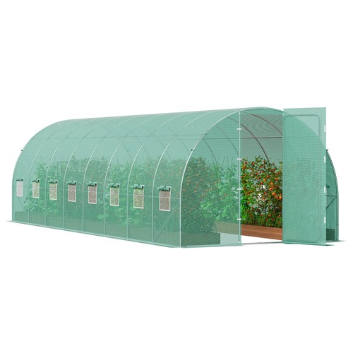 Serre tunnel plantes - serre,