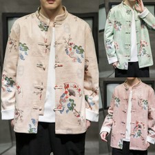 Hommes Doublé Kung Fu Veste