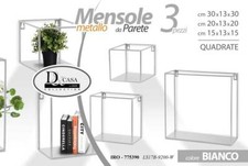 SET 3 MENSOLE BACHECA PARETE