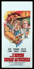 7 MAGNIFICHE PISTOLE locandina poster Sean Flynn Fernando Sancho Western U84