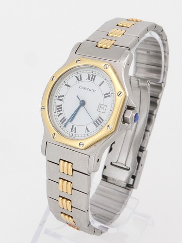 Cartier santos octagon 30mm - octagon,
