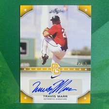 Travis Marr Auto #'d 47/50