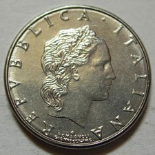 REPUBBLICA ITALIANA 50 lire