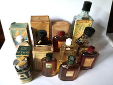 Vintage : brillantina abbronzante crema sapone barba lozione capelli : 10 pezzi