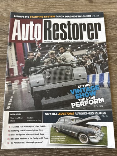 Auto restorer may 2018 - auto,