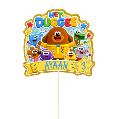 Cake topper personalizzato - , hey