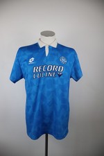 LOTTO S.S.C. NAPOLI MAGLIA CALCIO UOMO TG. M SOCCER JERSEY VINTAGE 1994/1995