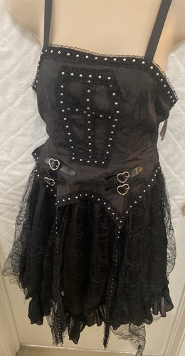 Abito nero dark romantic - abito,