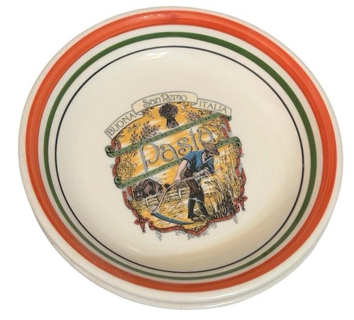 Ciotole pasta vintage buona - pasta,