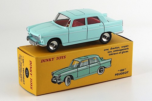 Peugeot 404 berline - bleu, ciel