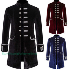 Mens Velvet Steampunk Stand