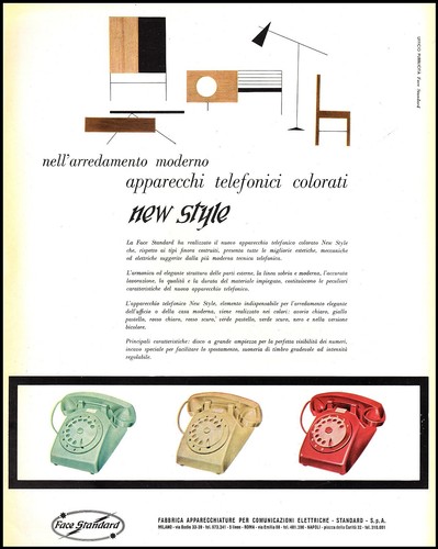 Pubblicita 1957 face - face, standard