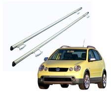 BARRE PORTATUTTO PORTAPACCHI PER VW POLO 4 FUN CON CORRIMANO 2003-2008 MENABO