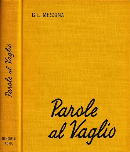 Parole vaglio dizionario - al,