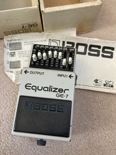 Boss ge7 equalizer - ge-7,