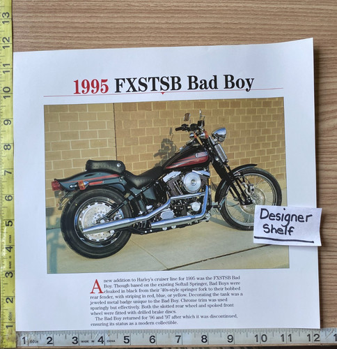 Harley davidson fxstsb - davidson, bad