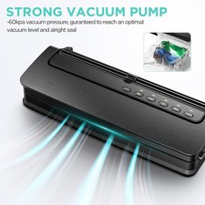 Abox Macchina Sottovuoto V63 per Alimenti Professionale, 5 in 1 Sigillatrice