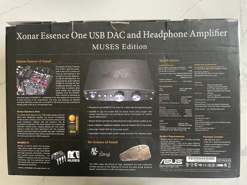 Asus xonar essence - xonar, one