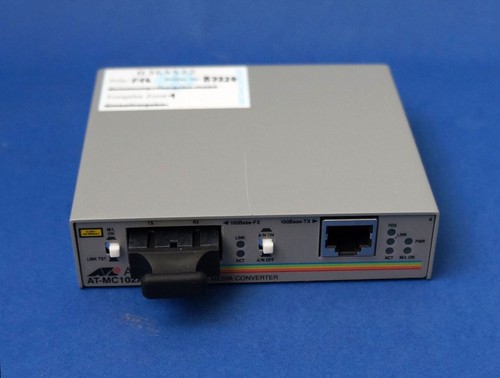 Allied telesis mc102xl fast - telesis,