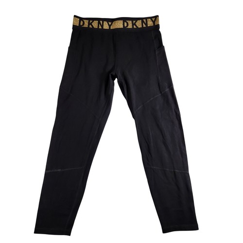 Pantaloni leggings dkny nero - pantaloni,