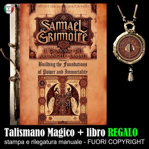 Libro magia antico grimorio - libro,