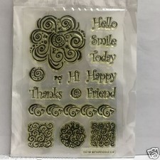Stampendous - Sunny Swirls -