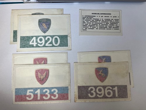 Adesivi militari fiat - adesivi,