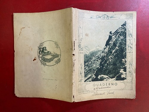 Quaderno montagna alpinismo - quaderno,