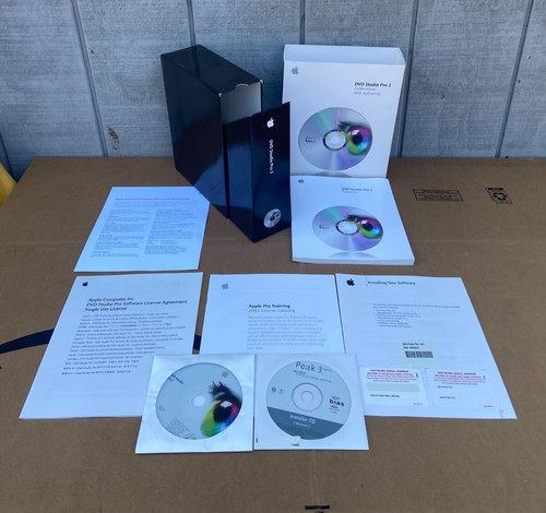 Apple dvd studio - dvd, retail