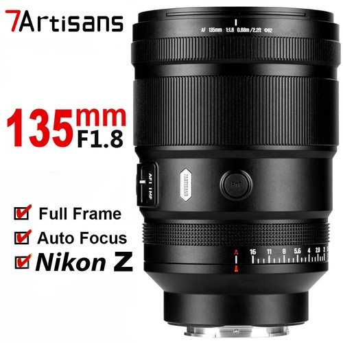 7artisans 135mm 8 - af, max