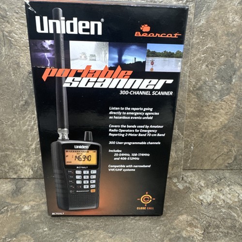 Uniden bearcat scanner - uniden,