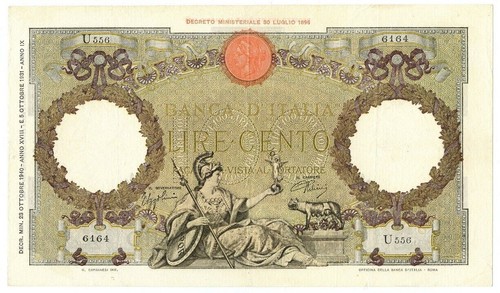 331 100 lire capranesi - 100,