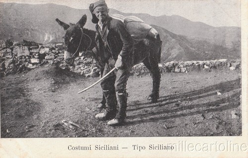 Sicilia costumi siciliani - sicilia,
