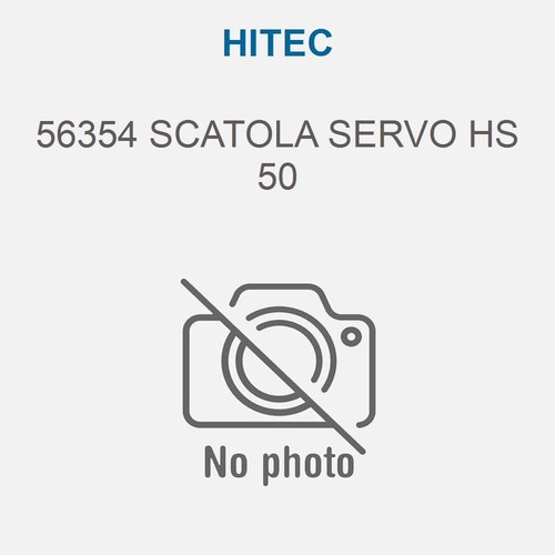 Hitec scatola servo 50 - scatola,