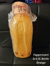 Tupperware Borraccia 2L Eco+ Flip Top Arancione