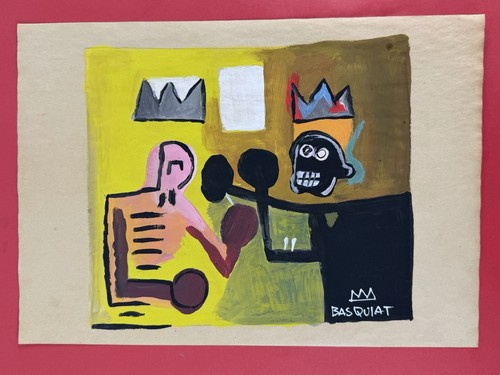 Jean michel basquiat disegno - jean-michel,