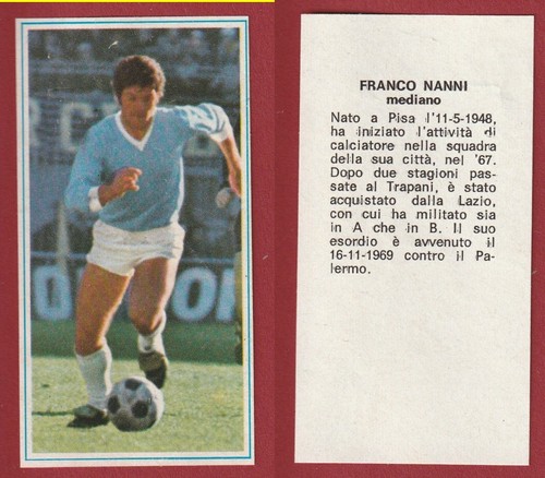 Figurina calciatori edizioni - figurina,