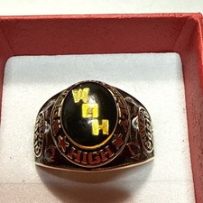 Raro anello classe Beverly Hills 90210 per laurea West Beverly Hills misura 9 ��