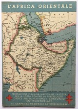 Postcard East Africa Italian